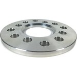 Baer Brakes - 2000009 - Wheel Spacer - 5 x 4.25 / 4.50 / 4.75 in Bolt Pattern - 3/8 in Thick - Billet Aluminum - Natural