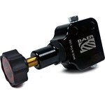 Baer Brakes - 2000035 - Proportioning Valve - 3/8-24 in Inverted Flare Female Inlet - 3/8-24 in Inverted Flare Female Outlet - Adjustable 100-300 psi - Knob Type - Aluminum