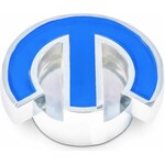 Proform - 440-337 - Mopar Deluxe Air Cleaner Nut Chrome w/Blue Emblem