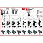 ICT Billet - 551333-L98 - Mock Plug Fuel Injectors