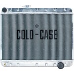 Cold Case Radiators - GPG34 - 66-67 GTO Aluminum Radiator W/O AC MT