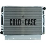 Cold Case Radiators - FOG580A - 60-63 Galaxie Side Tank Aluminum Performance Radiator Automatic Transmission
