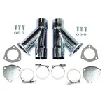 Patriot Exhaust - H1130 - Exhaust Cut-Out Hook-Up 2.5in Kit