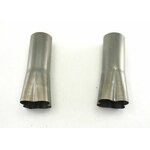 Patriot Exhaust - H7672 - Formed Collectors - 1pr 1-3/4in x  3in