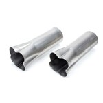 Patriot Exhaust - H7689 - Formed Collectors - 1pr 2-1/8in x  4in