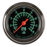 Classic Instruments - GS183SLF - G/Stock Tachometer 2-1/8 Full Sweep