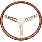 GT Performance - 35-5457 - Steering Wheel GT3 GT Retro Mustang Wood