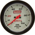 QuickCar - 611-6004 - Oil Pressure Sprint Gauge Only