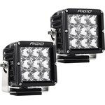 Rigid Industries - 322113 - LED Light 4x4in D-XL Pro Series Flood Beam Pair