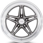 American Racing Wheels - VN514AD18801200 - Groove Wheel 18x8 5x4.5 BS Anthracite