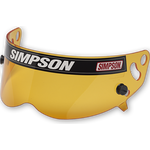 Simpson Safety - 89403A - Shield Amber/BlueBlocker Bandits/ Diamond Back