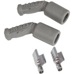 MSD - 3304 - 45 Degree Plug Boots & Terminals - LS1 2-Pack