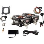 FiTech Fuel Injection - 30064 - GO EFI 2x4 1200hp Power Adder Kit Matte Black