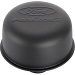 Ford Racing - 302-216 - Black Steel Breather W/Ford Racing Logo