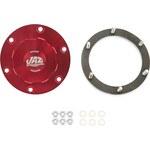 Jaz - 391-725-06 - Billet Alm Threaded Cap Assembly 6-Bolt Red