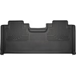 Husky Liners - 19361 - 17-   Ford F250 Rear Floor Liners Black