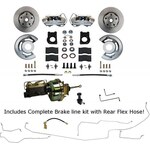 LEED Brakes - FC0001-H405ALK - 64-66 Mustang Power Conversion Brake Kit