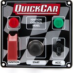 QuickCar - 50-023 - Ign. Panel 2 Switch w/Lights