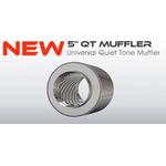 MBRP - M2220A - Muffler 5in Inlet/Outlet Quiet Tone