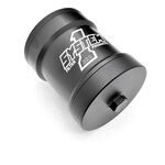 System One - 210-005 - Billet HP6 Style Oil Filter 45 Micron 1-1/2-12