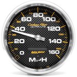 AutoMeter - 4889 - C/F 5in 160MPH In-Dash Speedometer