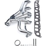 Gibson Exhaust - GP400S-C - Header Jeep 4.0 Silver Ceramic Coated Shorty