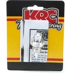 KRC Power Steering - KRC 25312000 - Alum Flow Valve -6an Male ID - E