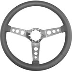 Lecarra - 63601 - Steering Wheel Stainless Steel Vette Hot Rod