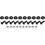 Allstar Performance - 18629 - Countersunk Bolts 1/4in w/ 3/4in Washer Blk 10pk