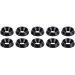 Allstar Performance - 18659 - Countersunk Washer Blk 1/4in x 3/4in 10pk
