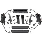 Rough Country - 70898- 20- Ford F250 Super Dyty 10in Dual LED Slimline Grille Light Kit