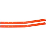 Fivestar - 021-400-FR - 88 MD3 Monte Carlo Wear Strips Flourescent Red