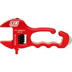 LSM - AN-12R - Adjustable AN Pit Wrench Red