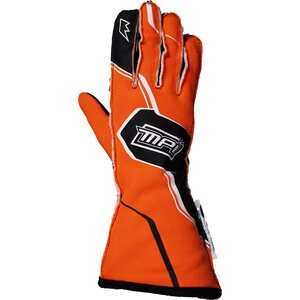 MPI USA - MPI-GL-O-M - MPI Racing Gloves SFI 3.3/5 Orange Medium