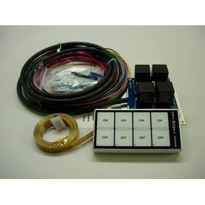 Auto-Rod Controls - 4000D - In-Dash Control Module - 4 Switch