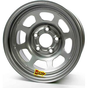 Aero Race Wheels - 50-004720 - 15x10 2in. 4.75 Silver