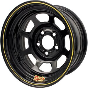 Aero Race Wheels - 50-175040 - 15x7 4 5.00 Black