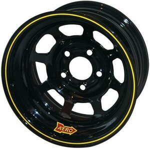 Aero Race Wheels - 50-185010 - 15x8 1in 5.0 Black