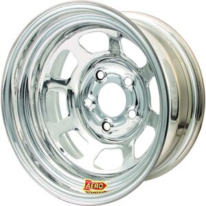 Aero Race Wheels - 50-275030 - 15x7 3in. 5.00 Chrome