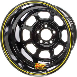 Aero Race Wheels - 51-105030RF - 15x10 3in. 5.00 Black
