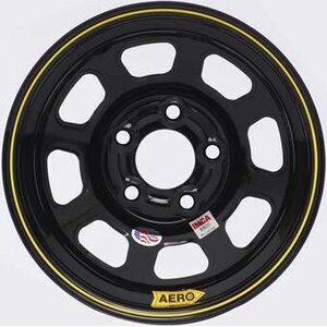 Aero Race Wheels - 52-184520 - 15x8 2in 4.50 Black
