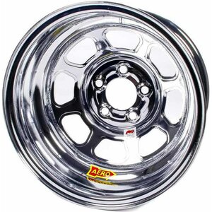 Aero Race Wheels - 52-284710 - 15x8 1in 4.75 Chrome