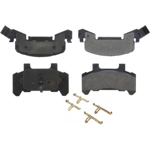 Centric Brake Parts - 104.0289 - Posi-Quiet Semi-Metallic Brake Pads