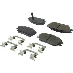 Centric Brake Parts - 104.044 - Posi-Quiet Semi-Metallic Brake Pads with Hardwar