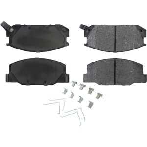 Centric Brake Parts - 104.0527 - Posi-Quiet Semi-Metallic Brake Pads with Hardwar