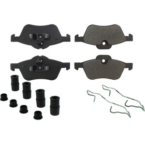 Centric Brake Parts - 104.0939 - Posi-Quiet Semi-Metallic Brake Pads with Hardwar