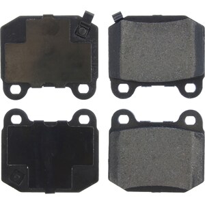 Centric Brake Parts - 104.0961 - Posi-Quiet Semi-Metallic Brake Pads with Hardwar