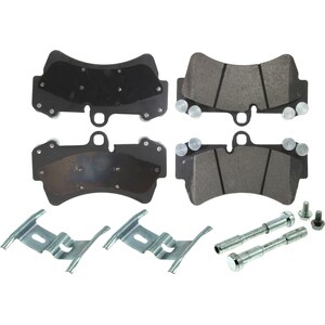 Centric Brake Parts - 104.0977 - Posi-Quiet Semi-Metallic Brake Pads with Hardwar