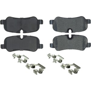 Centric Brake Parts - 104.1099 - Posi-Quiet Semi-Metallic Brake Pads with Hardwar
