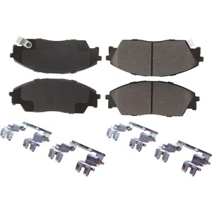 Centric Brake Parts - 105.0373 - Posi-Quiet Ceramic Brake Pads with Shims and Har